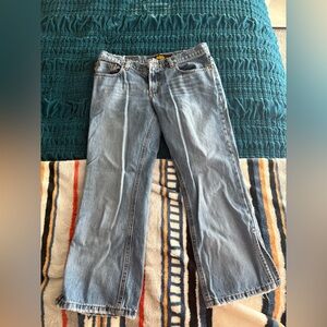 Todd Oldham Light Blue Flare Jeans